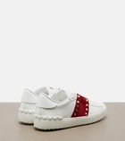 Valentino Garavani Rockstud Untitled leather sneakers