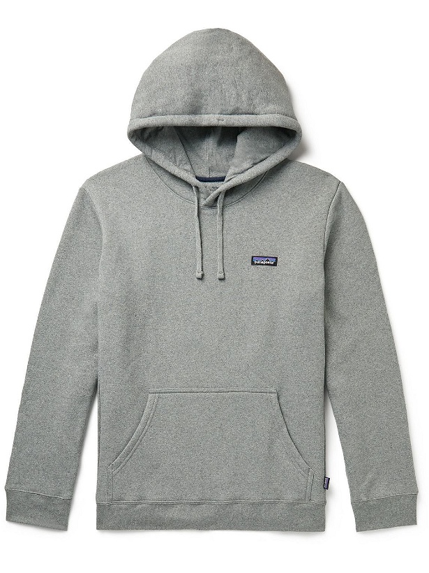 Photo: Patagonia - Uprisal Recycled Cotton-Blend Jersey Hoodie - Gray