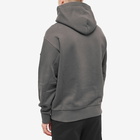 Moncler Men's Monogrammed Popover Hoody in Grey