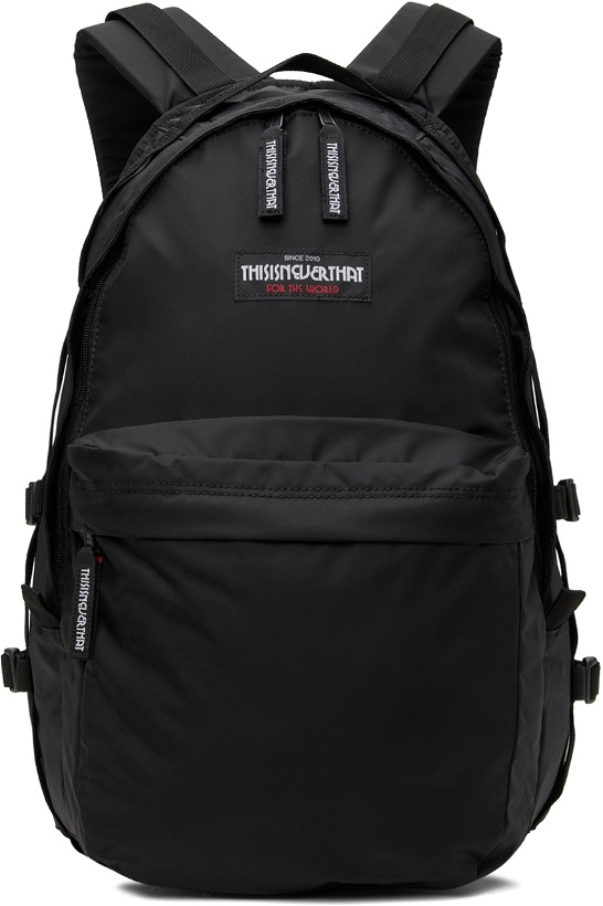 Photo: thisisneverthat Black Field Daypack Backpack