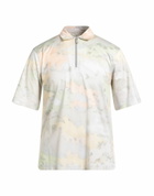 Maison Kitsuné Mens Polo shirt Light in Pink