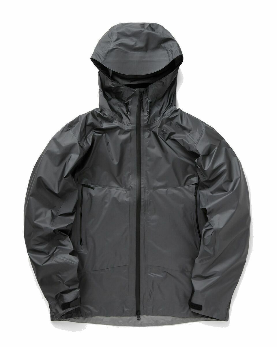 Photo: Goldwin Gore Tex 3 L Aqua Tect Jacket Grey - Mens - Shell Jackets/Windbreaker