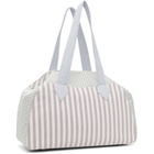 Vivienne Westwood Burgundy & Gray Archive Large Bag