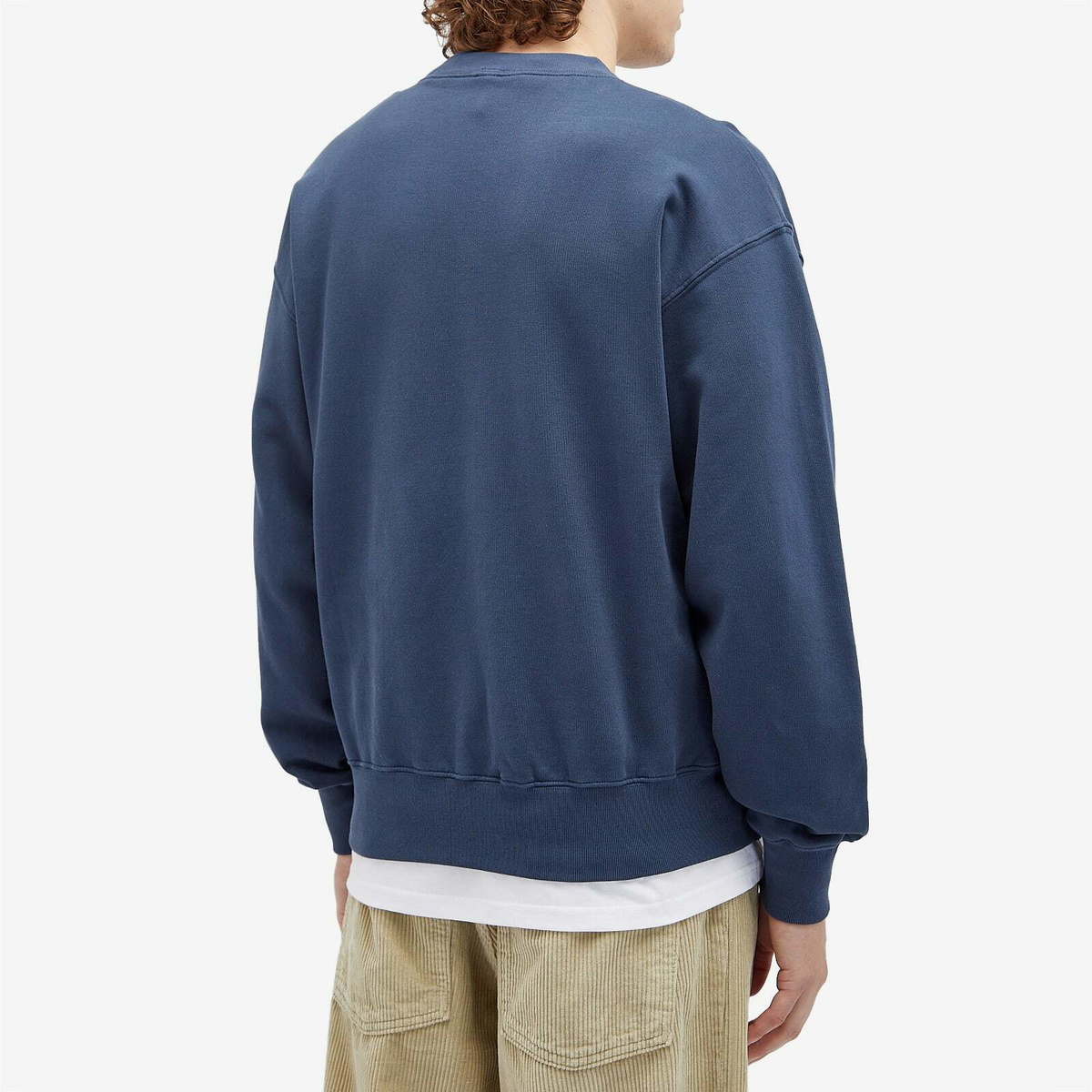 No Problemo Men's Hard Feelings Crew Sweatshirt in Navy