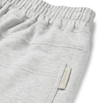Zimmerli - Tapered Fleece-Back Stretch-Cotton Sweatpants - Gray