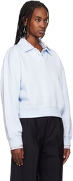 Filippa K Blue Sweatshirt Polo