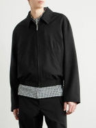 Marni - Confetti Embroidered Wool Blouson Jacket - Black