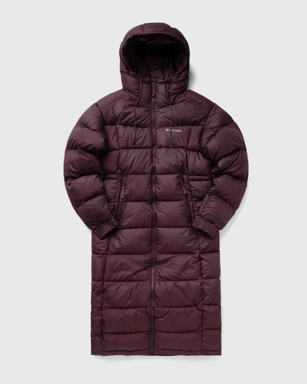 Columbia Pike Lake Ii Long Jacket Purple Down Puffer Jackets Columbia