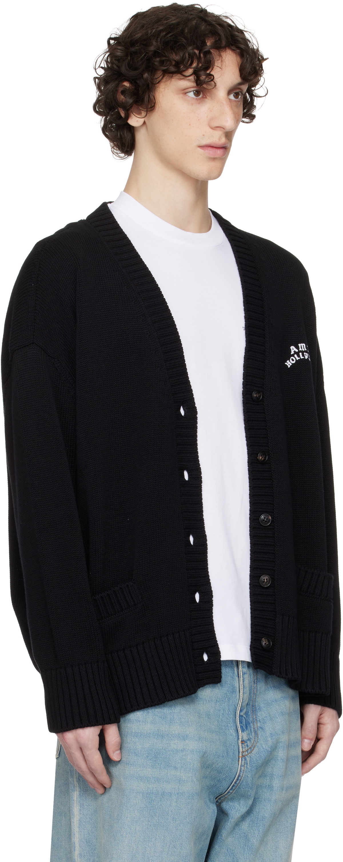 AMIRI Black 'AMIRI Hollywood' Cardigan Amiri