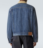JW Anderson Corduroy-trimmed denim jacket