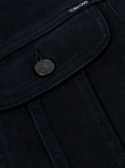 TOM FORD - Iconic Denim Jacket - Blue
