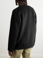 Our Legacy - Brushed-Knit Cardigan - Black