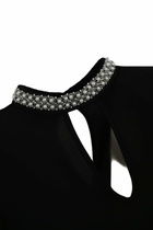 TwinSet Blouse With Rhinestone Embroidery