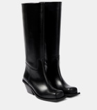 Gia Borghini Blondine leather knee-high boots