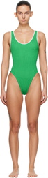 Hunza G Green Faye Swimsuit