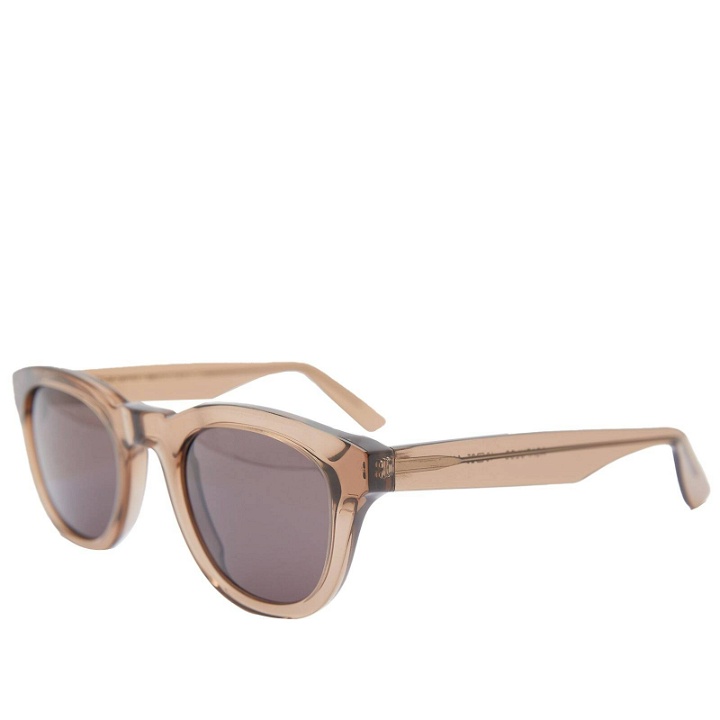 Photo: A Kind of Guise Acapulco Sunglasses in Dusty Date/Dark Grey