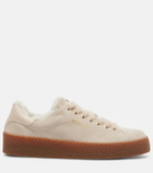 Bogner Lucerne shearling-lined suede sneakers