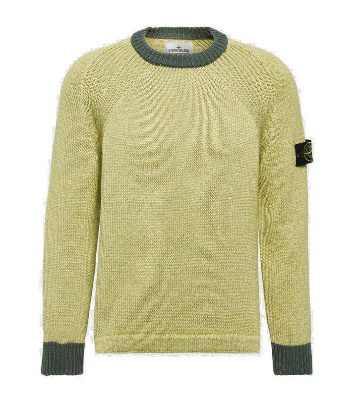 Photo: Stone Island Compass cotton sweater