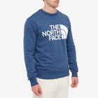 The North Face Men's Standard M Crew Sweat in Shady Blue