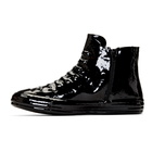 Maison Margiela Black Stereotype High-Top Sneakers