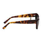 Acne Studios SSENSE Exclusive Black and Tortoiseshell Azalt Sunglasses