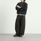 YMC Men's Garment Dye Deadbeat Trousers in Dark Green