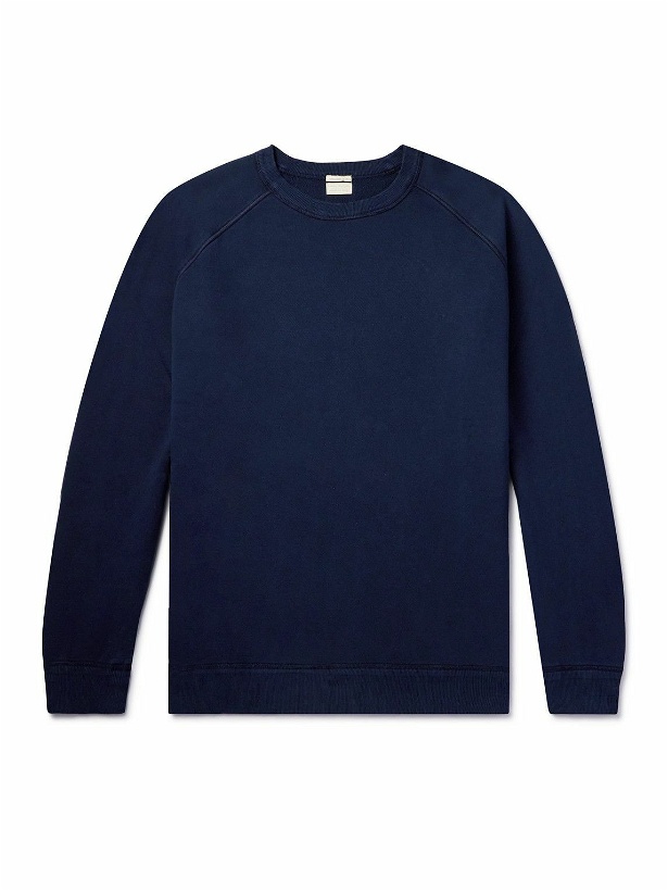 Photo: Massimo Alba - Freesport Cotton-Jersey Sweatshirt - Blue