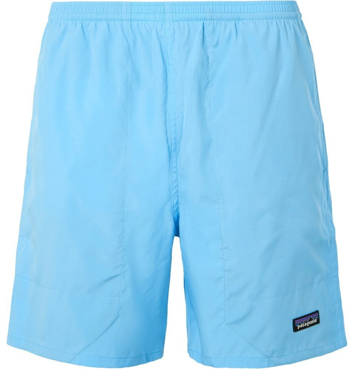 Photo: Patagonia - Baggies Lights DWR-Coated Ripstop Shorts - Blue