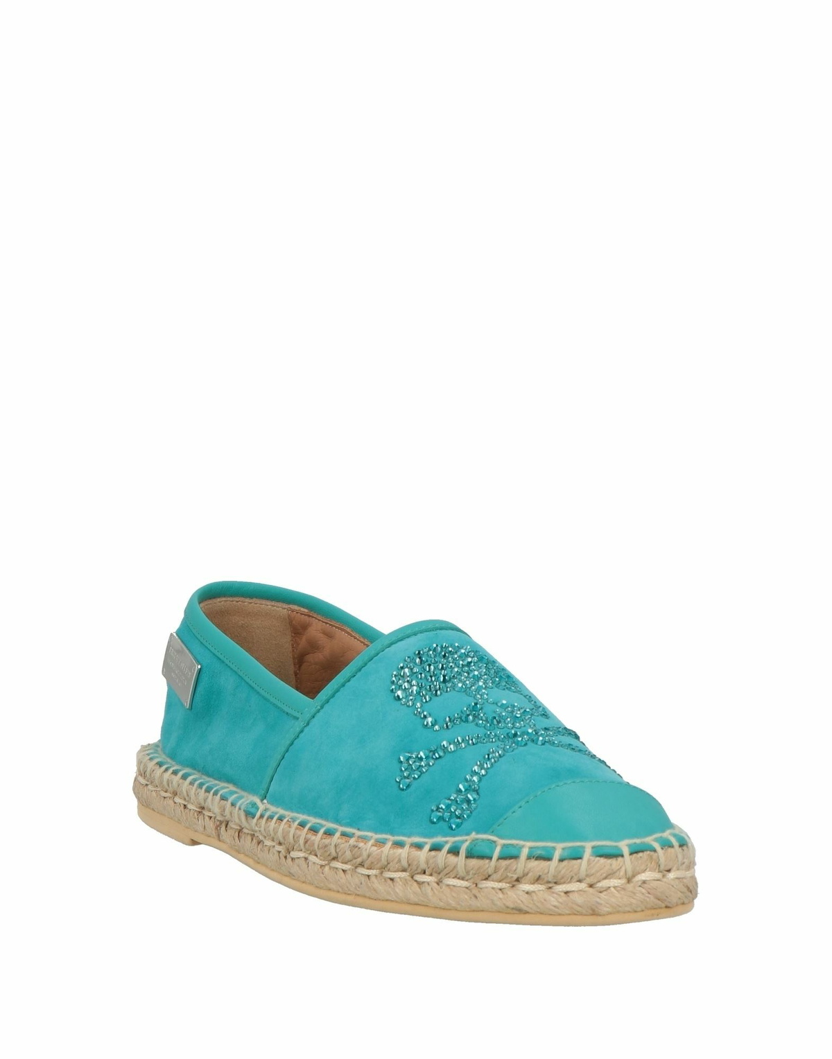 Philipp Plein Womens Espadrilles Turquoise