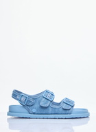 Birkenstock 1774 Milano Stone Washed Denim Sandals