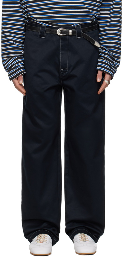 Photo: Still Kelly Navy Workwear Trousers