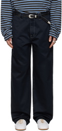 Still Kelly Navy Workwear Trousers