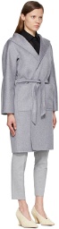 Max Mara Grey Lilia Coat