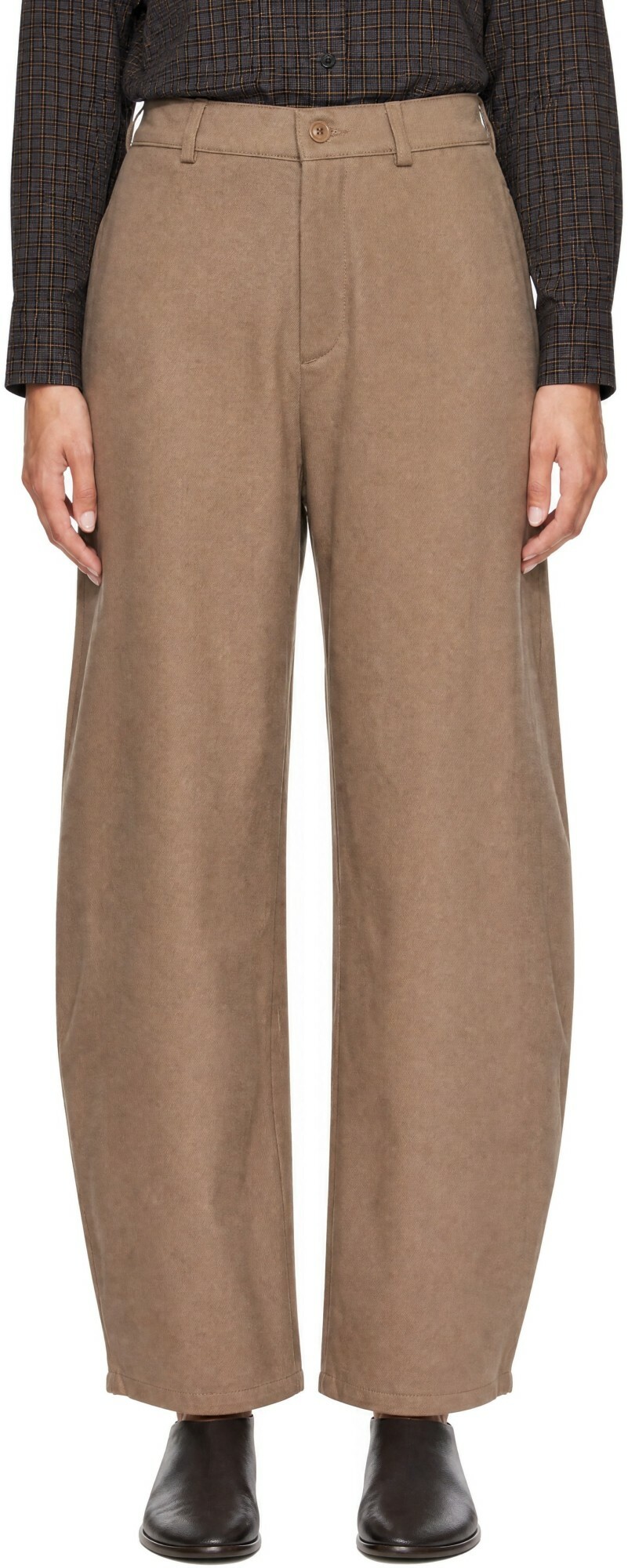 YMC Taupe Like A Trousers