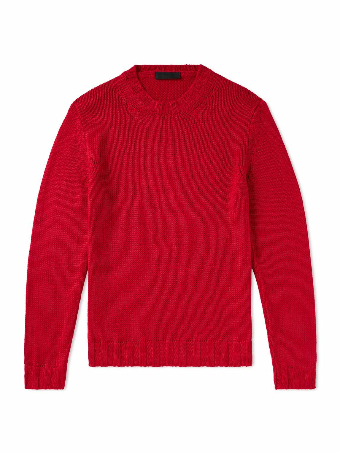 Saman Amel - Gio Silk Sweater - Red