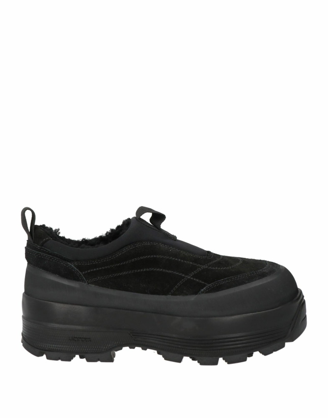 Photo: Diemme Badia Basso Shearling Womens Sneakers in Black