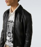Acne Studios Leather biker jacket