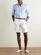 Purdey - Linen Shirt - Blue