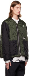 OAMC Black Zip Liner Jacket