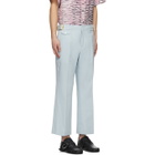 Sies Marjan Blue Crepe Vice Trousers