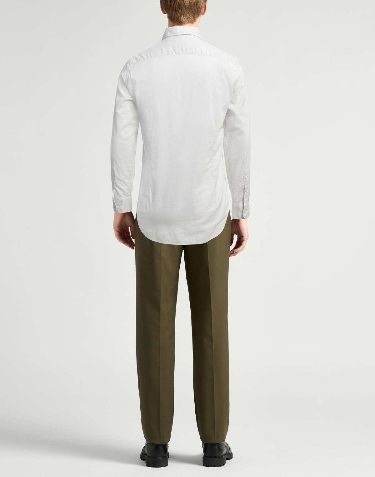 Fedeli Mens Shirt Light in Grey