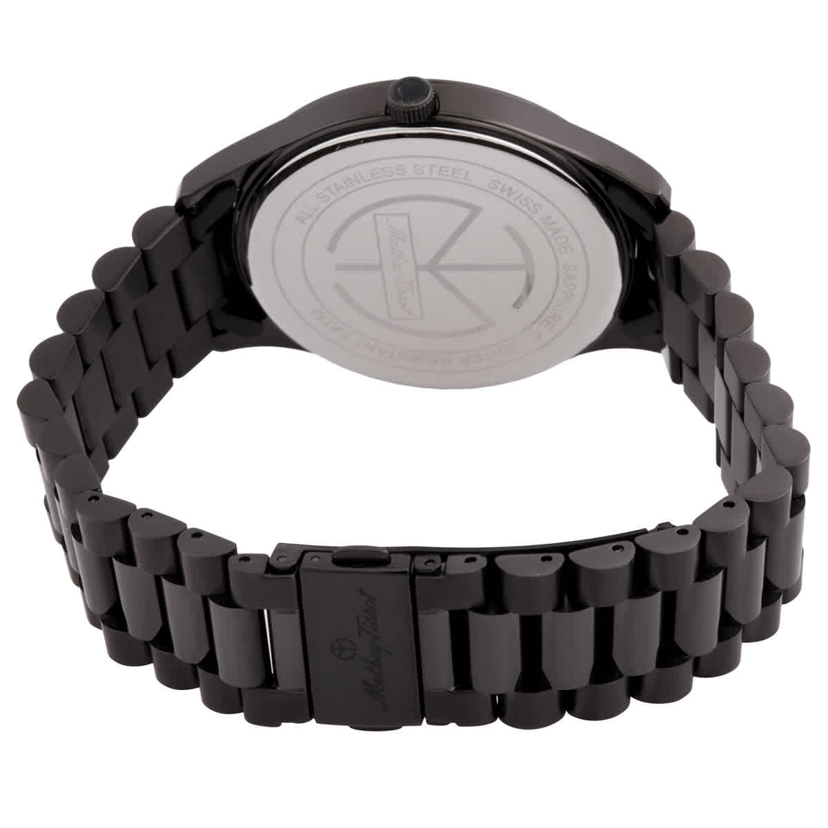 Mathey-Tissot Urban Metal Quartz Black Dial Mens Watch H411MNN