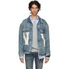 Gucci Blue NY Yankees Edition Patch Denim Jacket