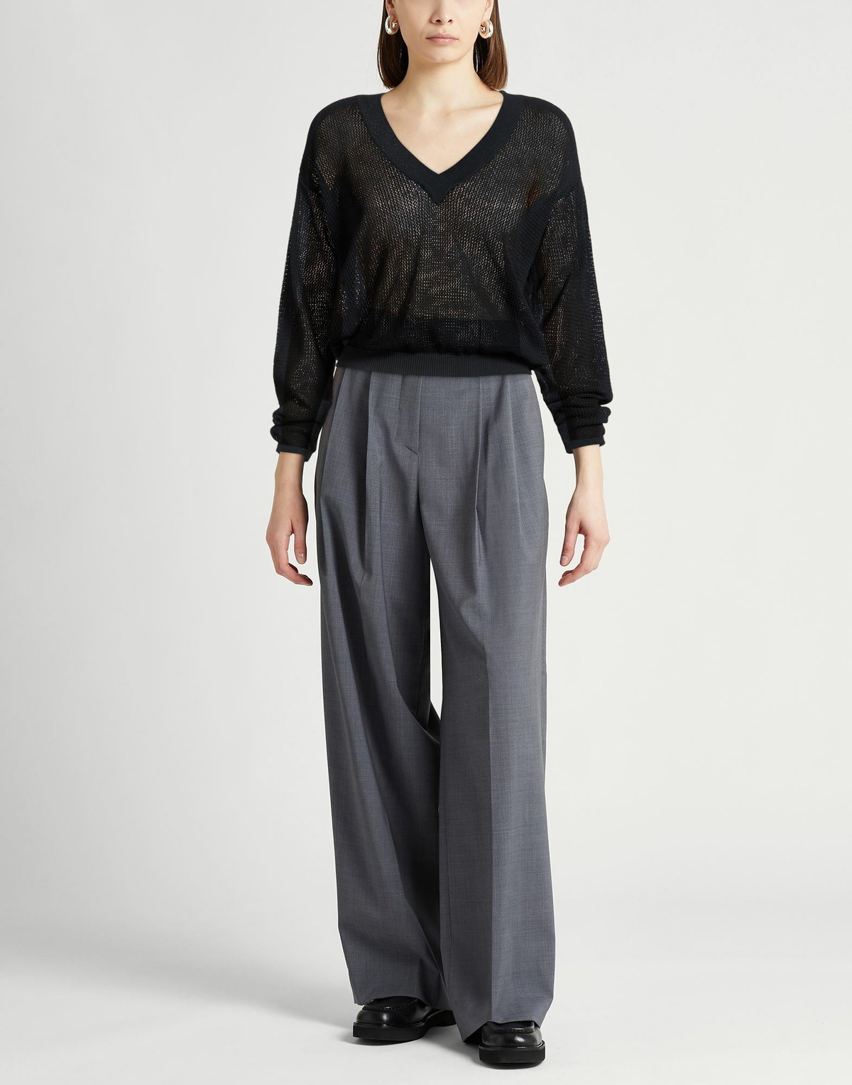 Crossley Womens Sweater in Black