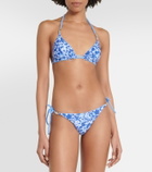 Heidi Klein Tuscany reversible bikini top