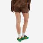 Wales Bonner Women's Life Shorts in Brown/Blue
