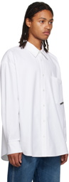 Alexander Wang White Oversized Shirt