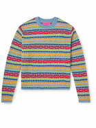 The Elder Statesman - Fair Isle Cashmere Sweater - Multi