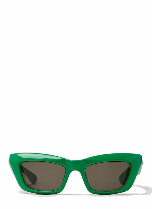 Photo: BV1182S Cat Eye Sunglasses in Green
