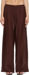 Baserange Brown Stoa Lounge Pants